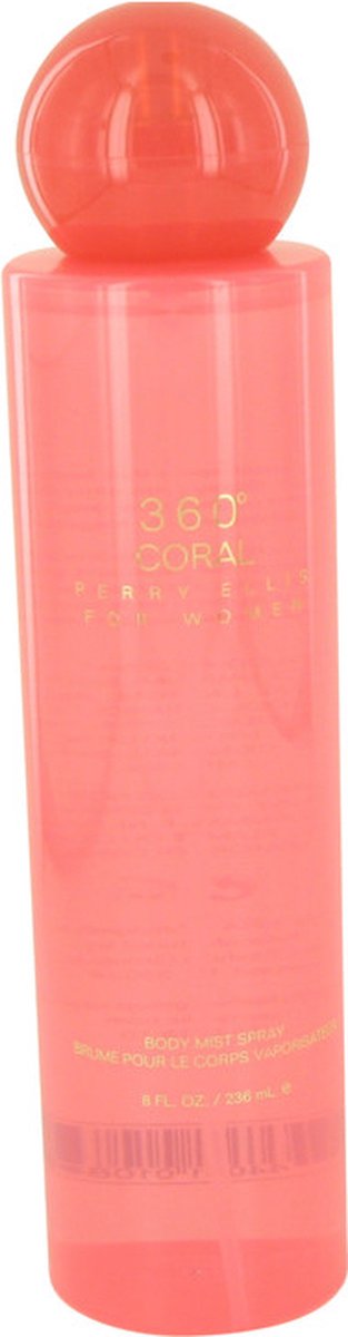 Perry Ellis 360 Coral Body Mist 240 Ml For Women