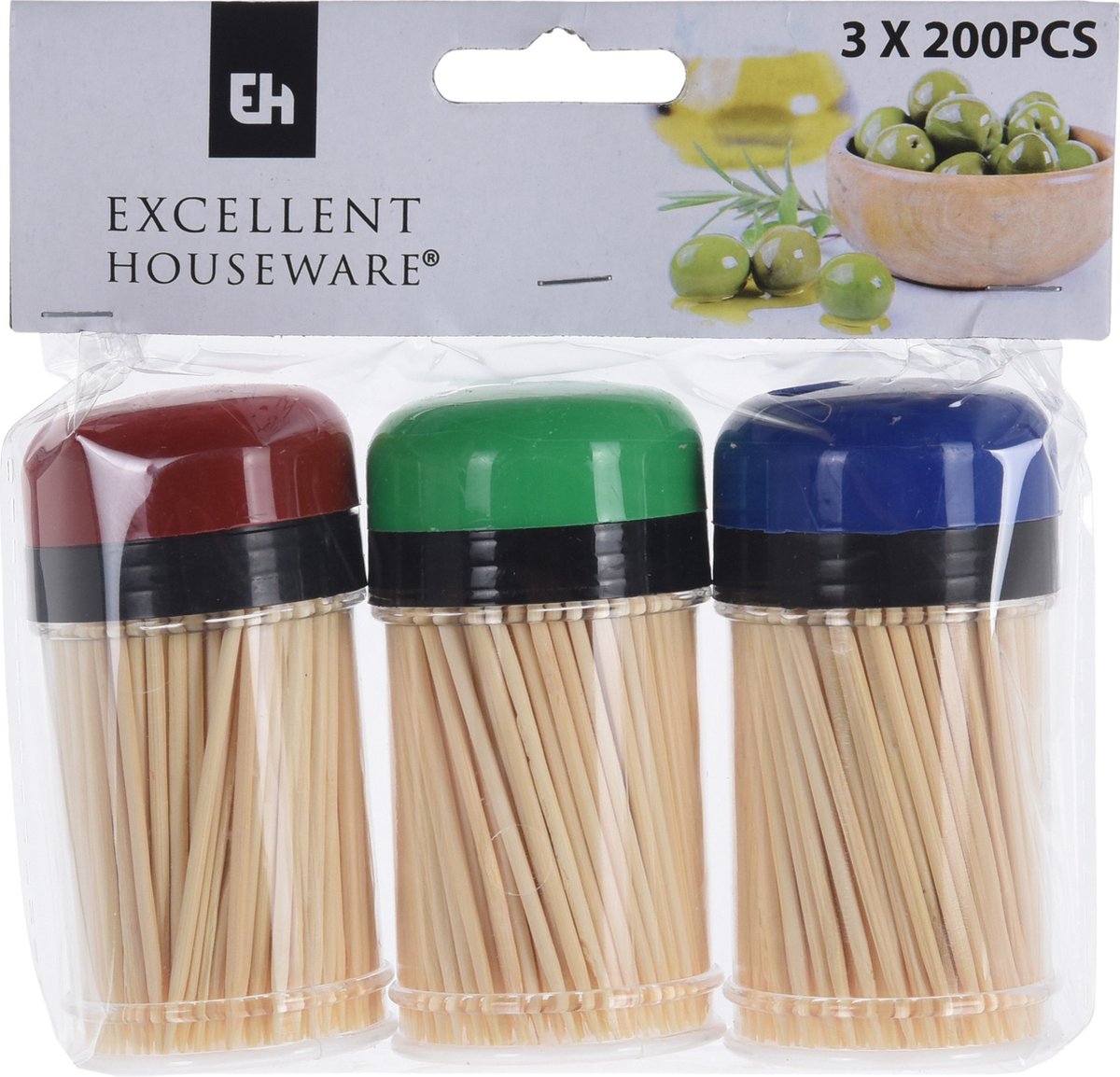 Cocktailprikkers Set - 450 stuks