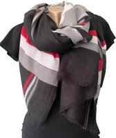 Lange Warme Dames Sjaal - Omslagdoek - Zwart - 200 x 75 cm (1#)