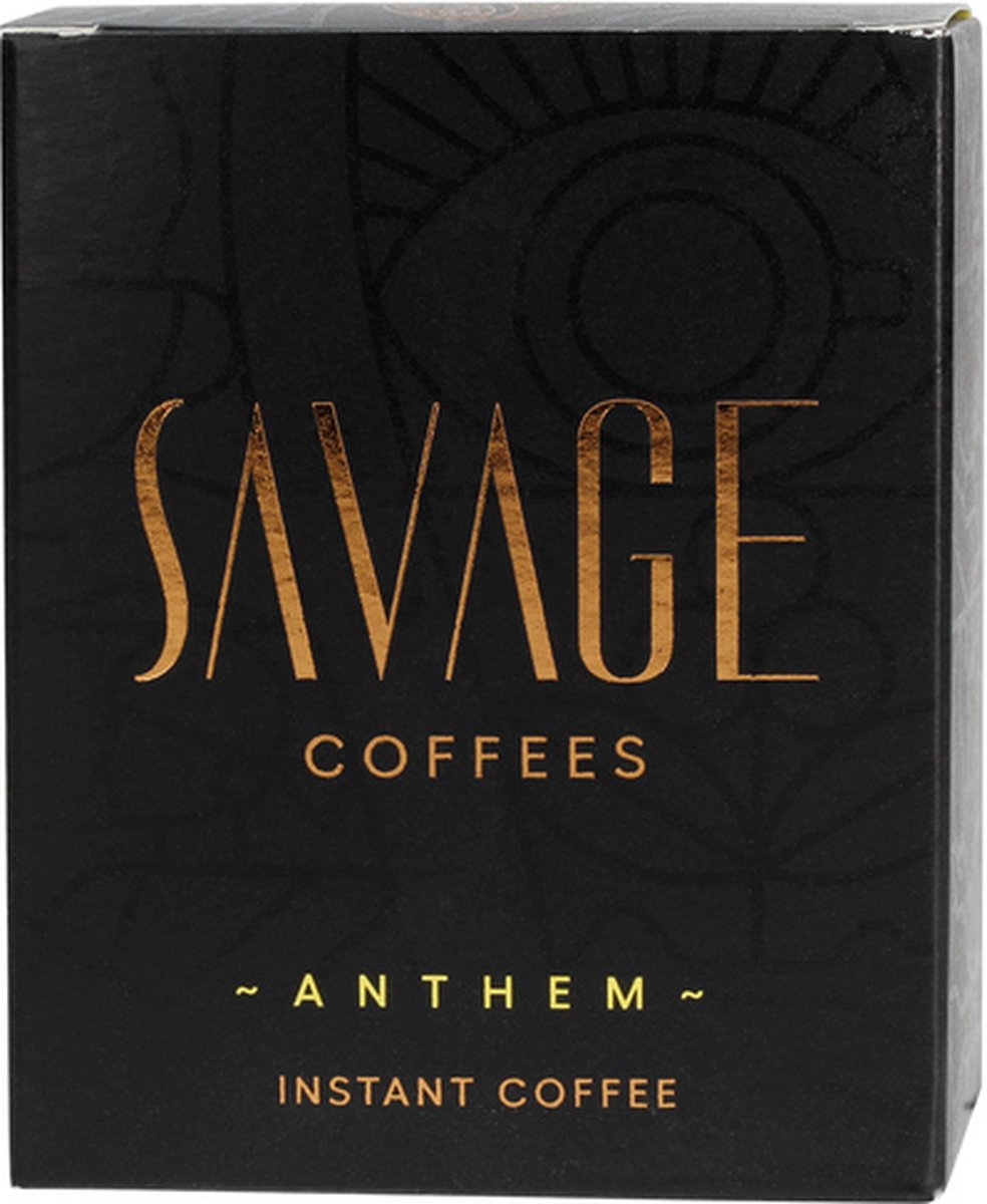 Savage Coffees - Anthem Instant Panama Geisha Coffee - 7 Sachets - Exculsive Specialty Coffee