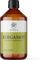 Bergamotolie - 1 L - 100% Puur - Etherische olie van Bergamot olie