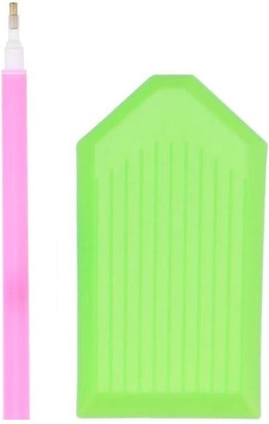 Peinture de diamants Cool Frog - 40x30cm - Set complet - Tools inclus - Stipco