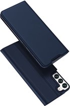 Dux Ducis - Samsung Galaxy S22 - Portemonnee Hoesje - Blauw