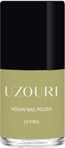 Uzouri - Nagellak - Vegan - 22-FREE - Olive Green - 12 ml