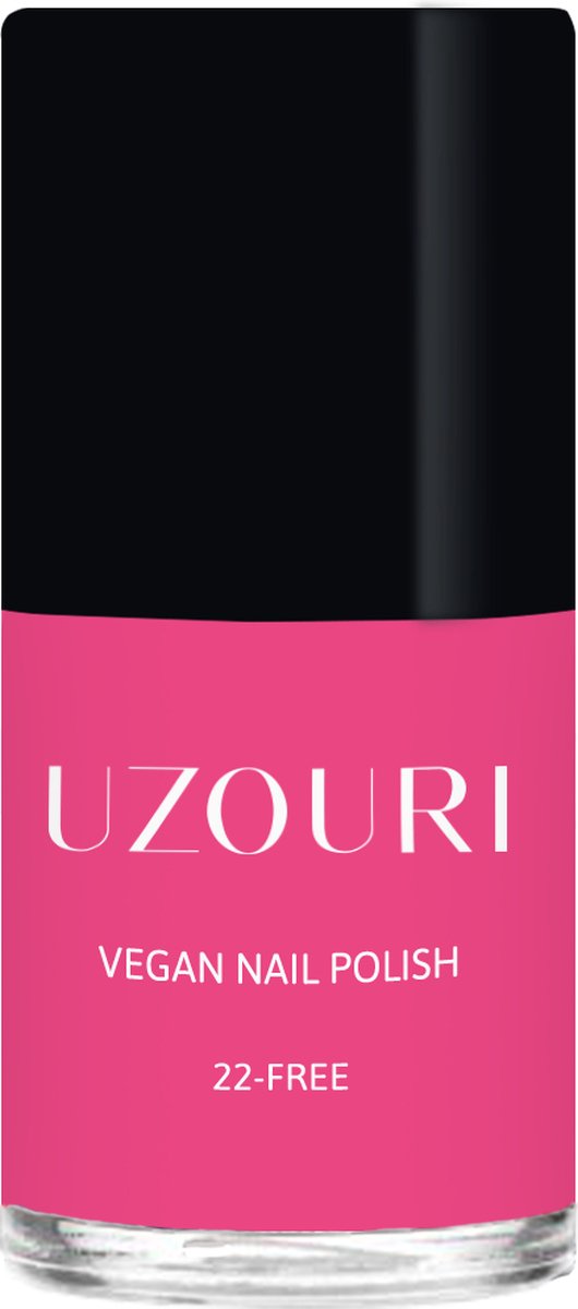 Uzouri - Nagellak - Vegan - 22-FREE - Flamingo Pink - 12 ml