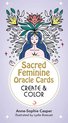 Afbeelding van het spelletje Sacred Feminine Oracle Cards: Create and Color: 33 Customizable Cards and Step-By-Step Guidebook for Channeling the Divine