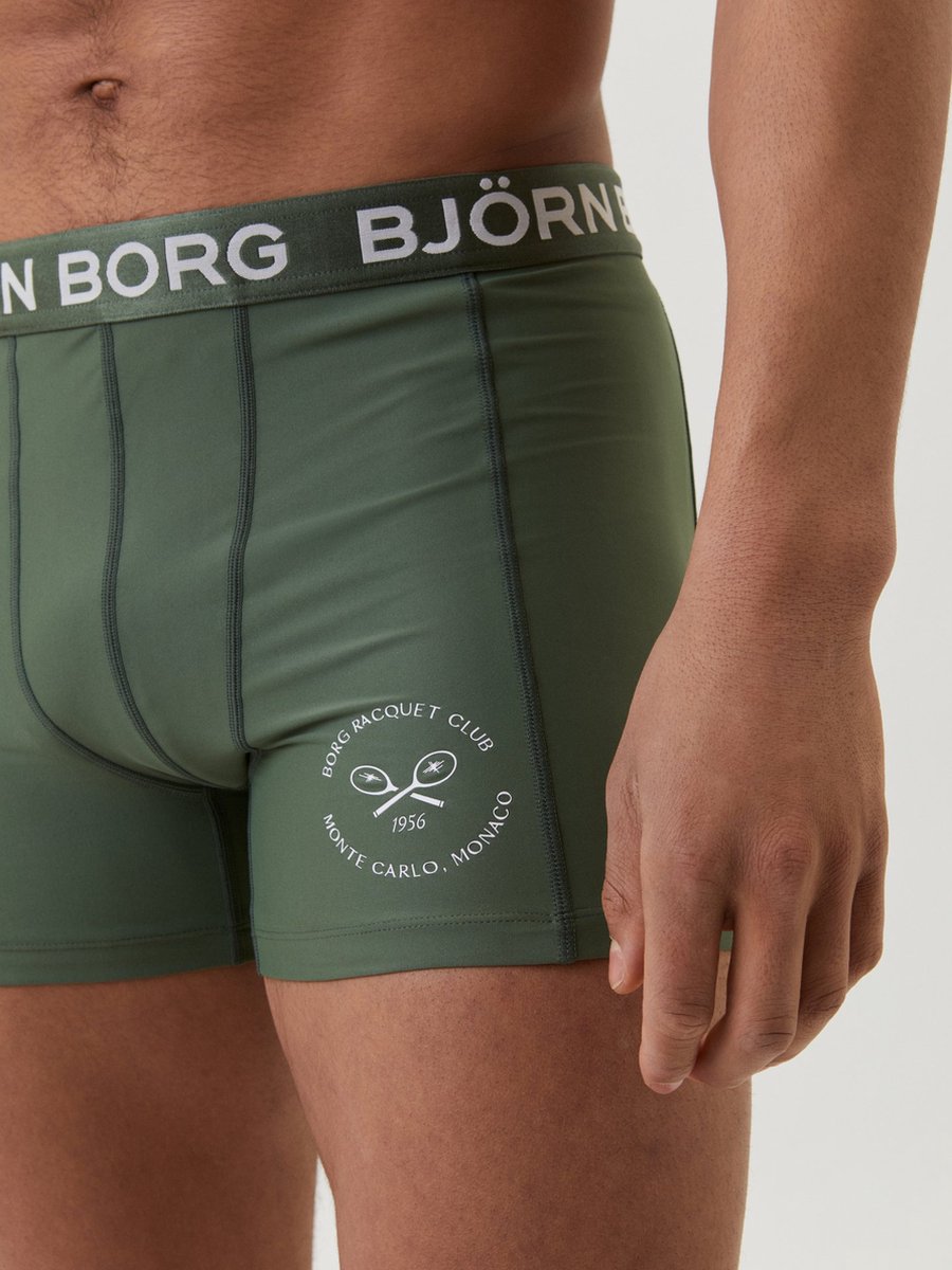 Björn Borg Swim Shorts Steve - Heren - Strakke Zwembroek - Maat S - Groen |  bol.com
