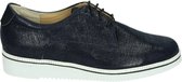 Durea 6191 H - Dames veterschoenen - Kleur: Blauw - Maat: 40