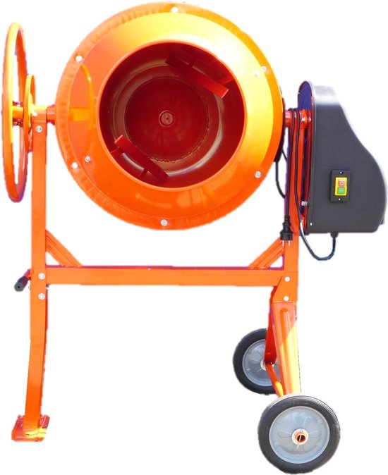 Betonmolen - 140 liter - niet gemonteerd - oranje