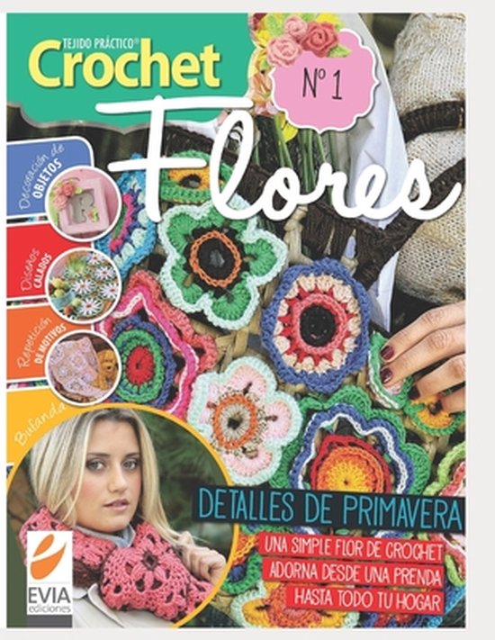 Crochet Flores Detalles de Primavera- Crochet Flores 1 - cover