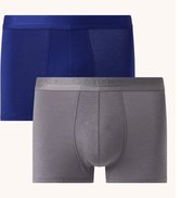 Calvin Klein Boxershort- 2Pack - Grijs/ Blauw - Maat L