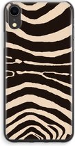 CaseCompany® - iPhone XR hoesje - Arizona Zebra - Soft Case / Cover - Bescherming aan alle Kanten - Zijkanten Transparant - Bescherming Over de Schermrand - Back Cover