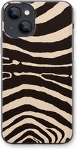 Case Company® - iPhone 13 mini hoesje - Arizona Zebra - Soft Case / Cover - Bescherming aan alle Kanten - Zijkanten Transparant - Bescherming Over de Schermrand - Back Cover