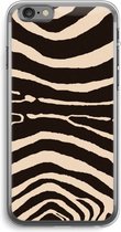 Case Company® - iPhone 6 PLUS / 6S PLUS hoesje - Arizona Zebra - Soft Case / Cover - Bescherming aan alle Kanten - Zijkanten Transparant - Bescherming Over de Schermrand - Back Cover
