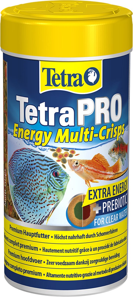 Tetra Pro Energy Crisps - Vissenvoer - 3x 250 ml