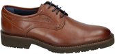 Fluchos -Heren - cognac/caramel - geklede lage schoenen - maat 46