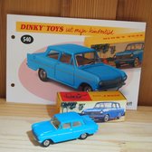 Dinky Toys 540 Opel kadett -Let Op met een licht verkleurd doosje Zie Foto - 1:43 Atlas