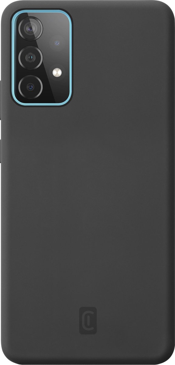 Cellularline - Samsung Galaxy A72, hoesje sensation, zwart