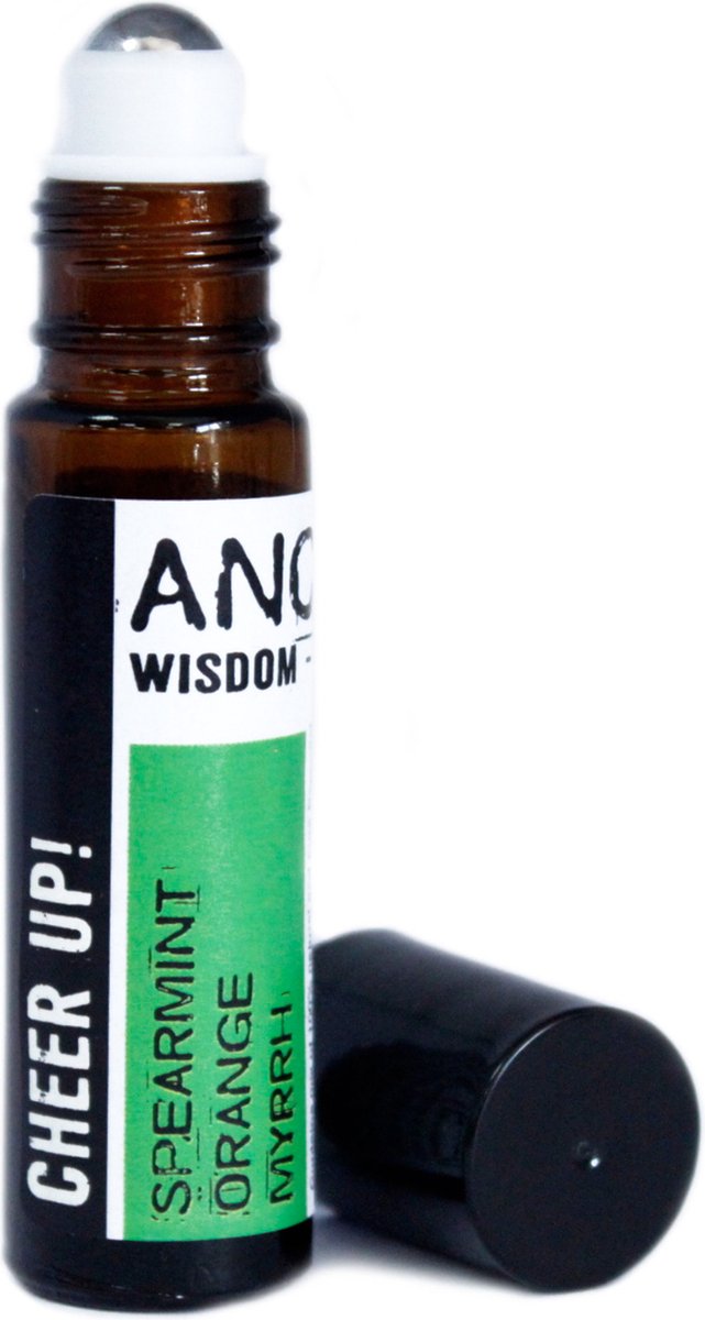 Goedkoopste Cheer Up Etherische Olie - Roll On - 10 ml - Vermoeidheid - Energie
