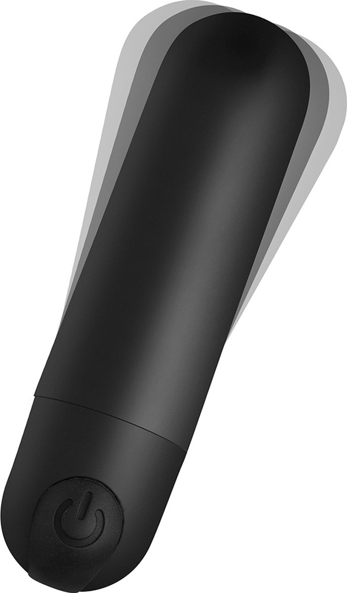 Goedkoopste BANG! - Oplaadbare Bullet Vibrator met Afstandsbediening - 3 snelheden - Zwart