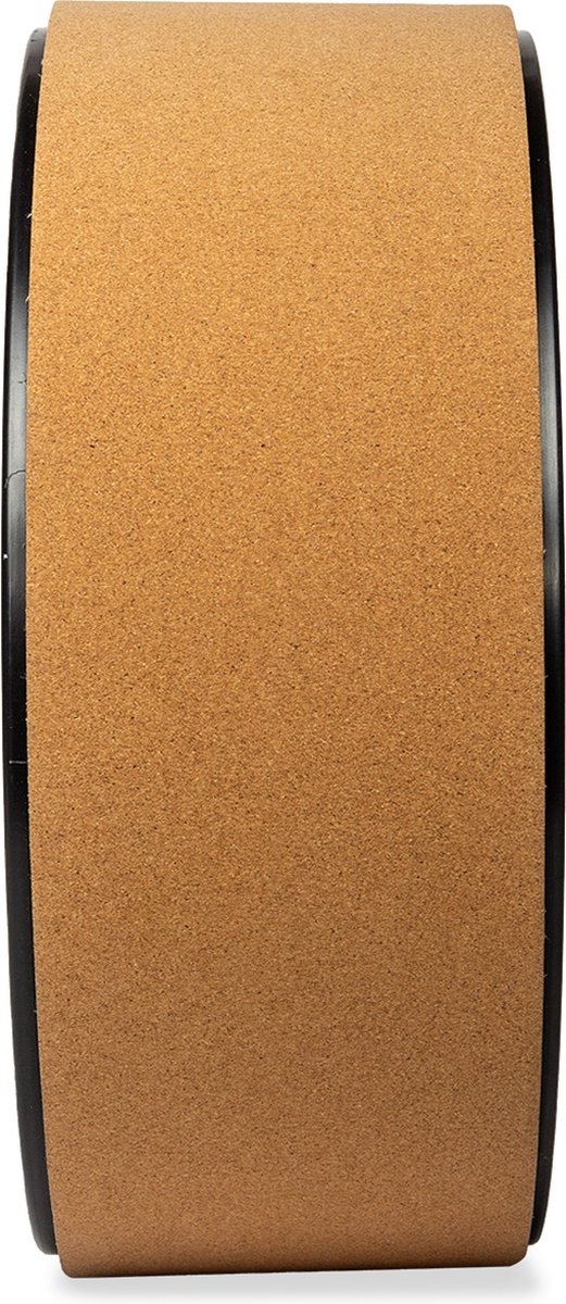 VirtuFit Premium Kurk Yoga Wiel - Ecologisch - 33 cm van VirtuFit — afbeelding 2