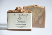 Espresso- Stuk zeep- Zeepje - Zeepblok - Handgemaakte Zeep - Vegan - Palmolie vrij - milieu vriendelijk