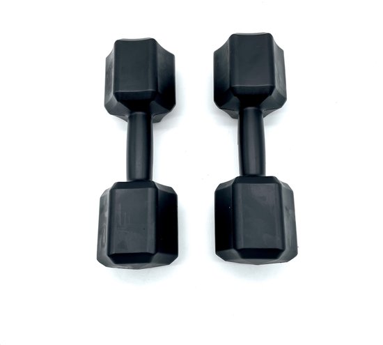ziel voorbeeld Sluipmoordenaar 2x Dumbells - 2 kg - Dumbells Set - Zwart - Gewichten - Gewichten Set - Gewichten  2... | bol.com