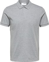 SELECTED HOMME SLHPARIS SS POLO B NOOS Heren Poloshirt - Maat L