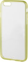 Xqisit iPlate Hardcase Hoesje - Geschikt voor Apple iPhone 6 - Lime / Transparent