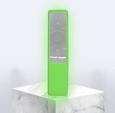 Antislip textuur wasbare siliconen afstandsbediening voor Samsung Smart TV-afstandsbediening (groen)