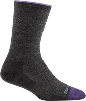 Darn Tough Solid Basic Crew Lightweight Lifestyle Sock Charcoal Dames