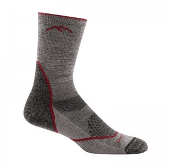 Light Hiker Micro Crew Lightweight with Cushion - Taupe - Hikingsokken en wandelsokken van merinowol
