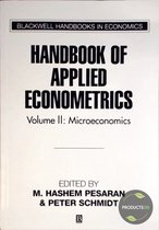 Handbook of Applied Econometrics