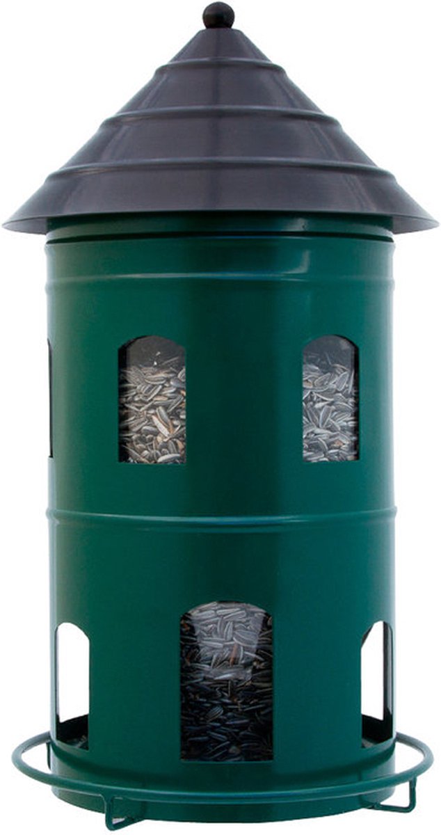 Wildlife Garden Silo - Vogelvoederhuisje - Groen - 22 cm x 22 cm x 42 cm
