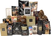 Mini Sint Pakket 40-46 - Sinterklaas - Sint - Kerstpakket - cadeaupakket - borrelpakket - geschenk - snoep - koffie - thee - eten -kerstgeschenk - kerst - chocolade - gift - black