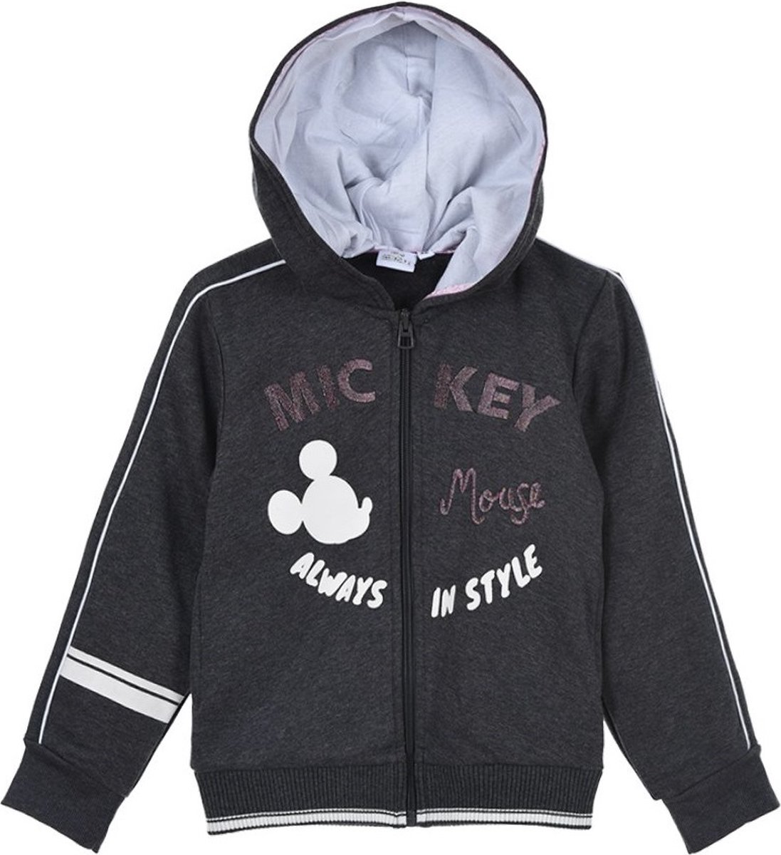 Mickey Mouse - Hoodie - Zwart - 6 jaar - 116cm