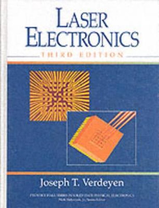 Laser Electronics 9780137066667 Joseph Verdeyen Boeken