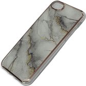 Apple iPhone 6 Plus / 6s Plus / 7 Plus/ 8 Plus Hoesje Wit Marmer  Stevige Siliconen TPU Case – iPhone 6 Plus / 6s Plus / 7 Plus/ 8 Plus Luxe Xtreme Stevige Back Cover Shockproof te