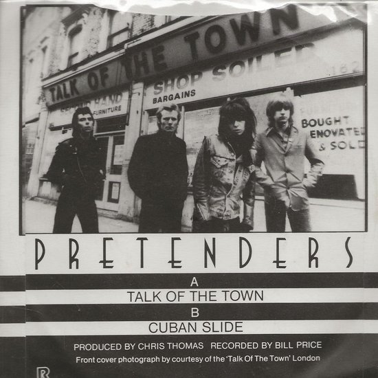 TALK OF THE TOWN -PRETENDERS 45 toeren single