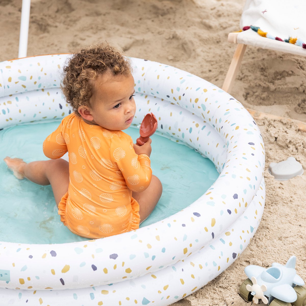 Swim Essentials UV Badpak Meisjes Met Lange Mouwen - Oranje - Oranje Kiss — afbeelding 18