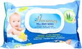 Harmony Baby Wipes - 1 pack 80 stuks - pH neutraal - Alcoholvrij - met Aloëvera extract