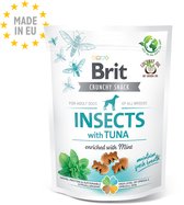 Brit Care Crunchy Snack - Insects with Tuna 200 g - Hondensnack - Hypoallergeen