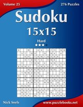 Sudoku 15x15 - Hard - Volume 25 - 276 Puzzles