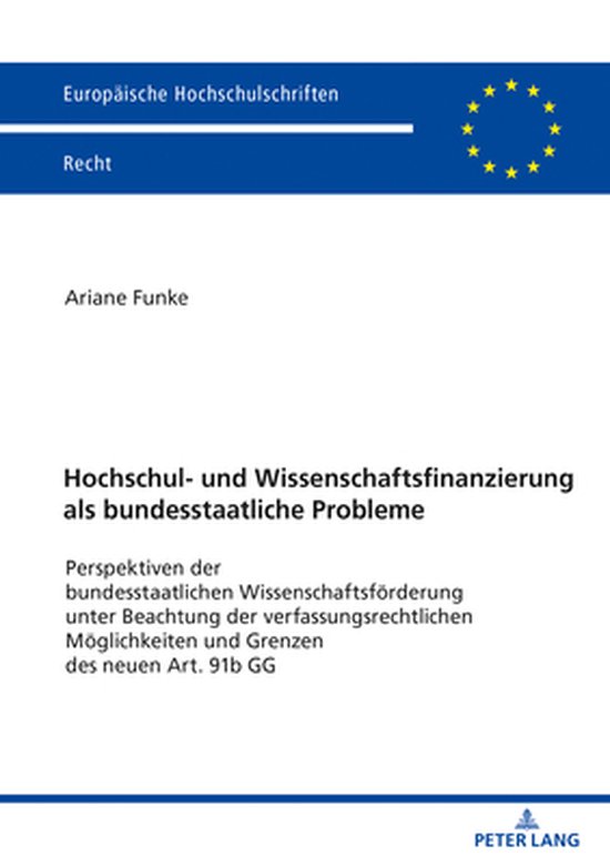 Europaeische Hochschulschriften Recht 6254 - Hochschul- und  ... - cover