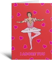 Wenskaart - I Adore You - Harry Styles - Valentijnsdag - Valentijn - geschenk - Cadeau - Liefde