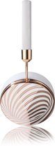 FRENDS Taylor Rosegold  - over-ear koptelefoon - dubbele capset  - Wit / Roségoud