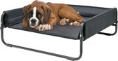 Maelson Soft Bed 86- Verhoogd en Opvouwbaar Hondenbed met Verwijderbare en Wasbare Hoes -- Verhoogd en Opvouwbaar Hondenbed met Verwijderbare en Wasbare Hoes - Antraciet