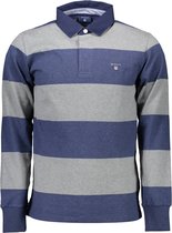 GANT Polo Shirt Long Sleeves Men - S / GRIGIO