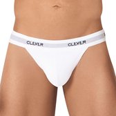 Clever Moda - Loyalty Slip Wit - Maat S - Heren ondergoed - Tanga voor mannen