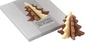 Kerstgeschenk: chocolate 3D puzzle Christmas tree - 90g